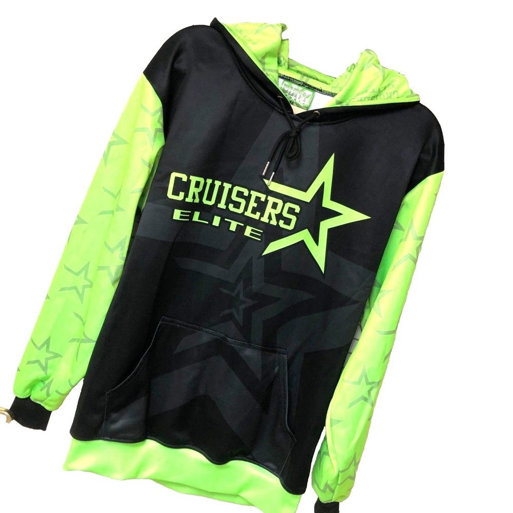 NWOT Women's M Performance Hoodie Jacket  Lined Pullover RODRIGUEZ Cruisers Star